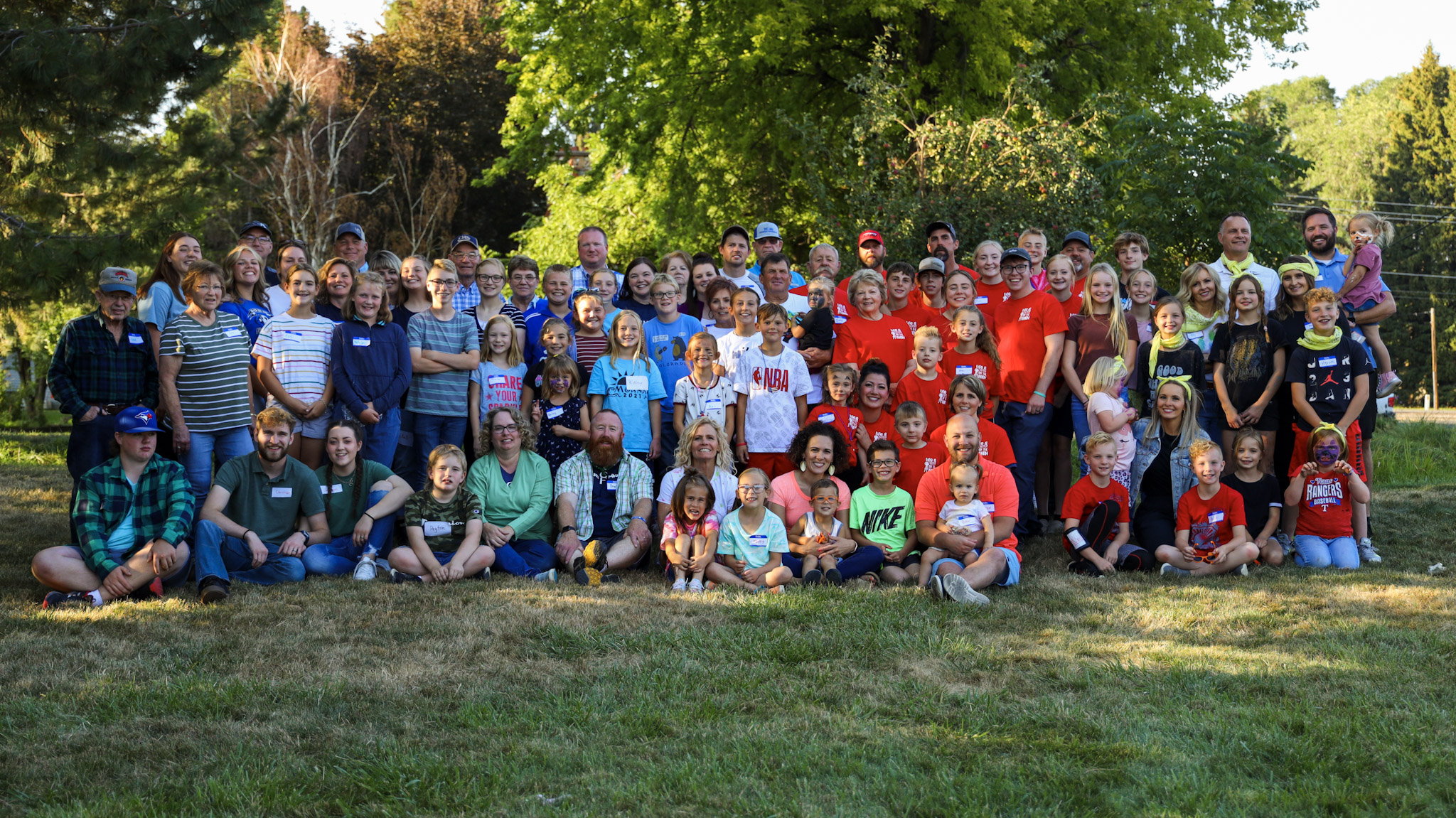 Extended family portrait
