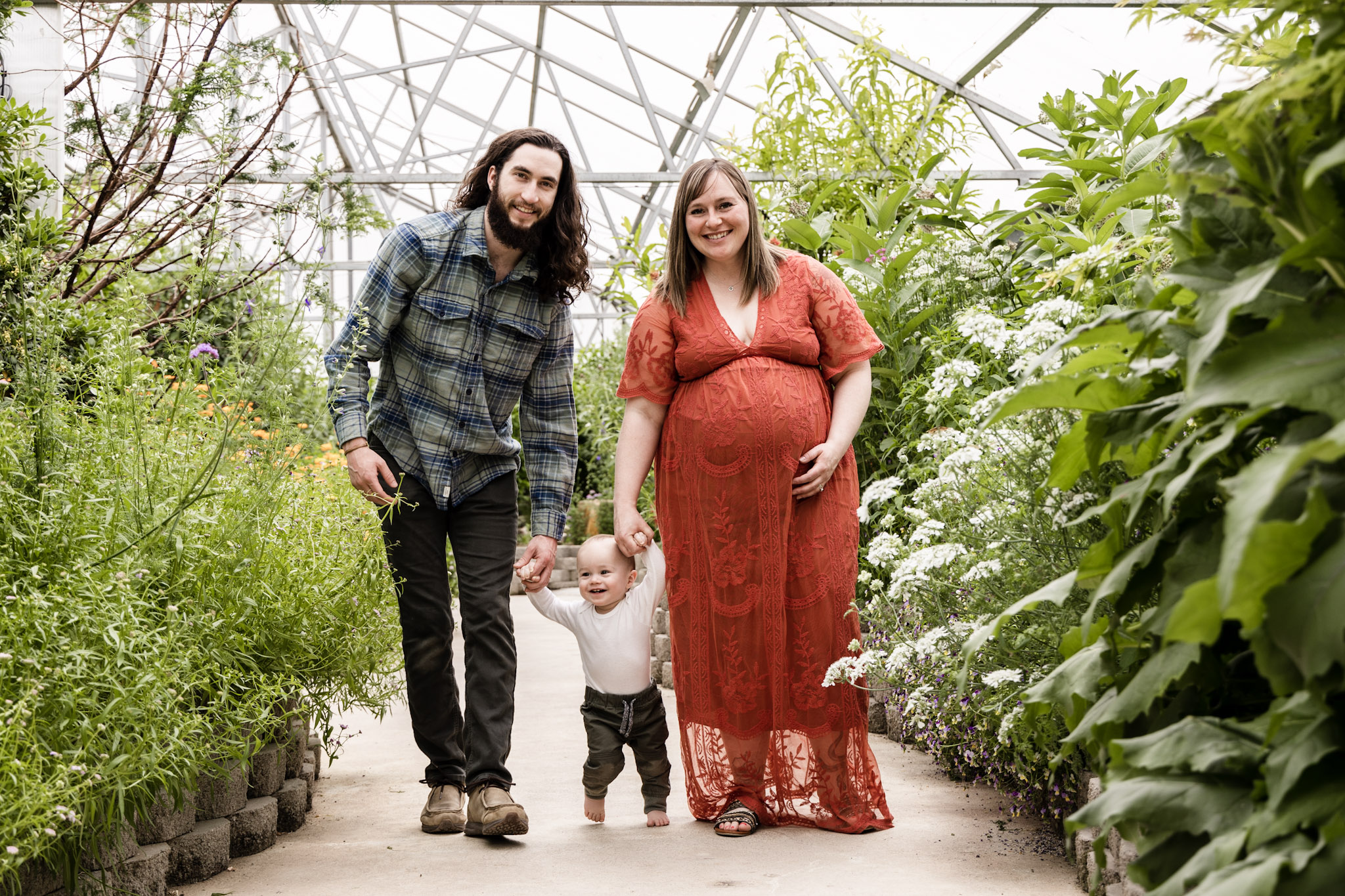 Family portrait with kid